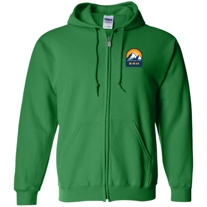 SRH Gildan Zip Up Hooded Sweatshirt Mountain Time