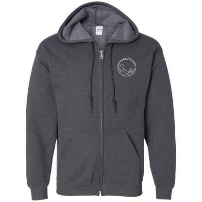 SRH Zip Up Hooded Sweatshirt Natural Vibes