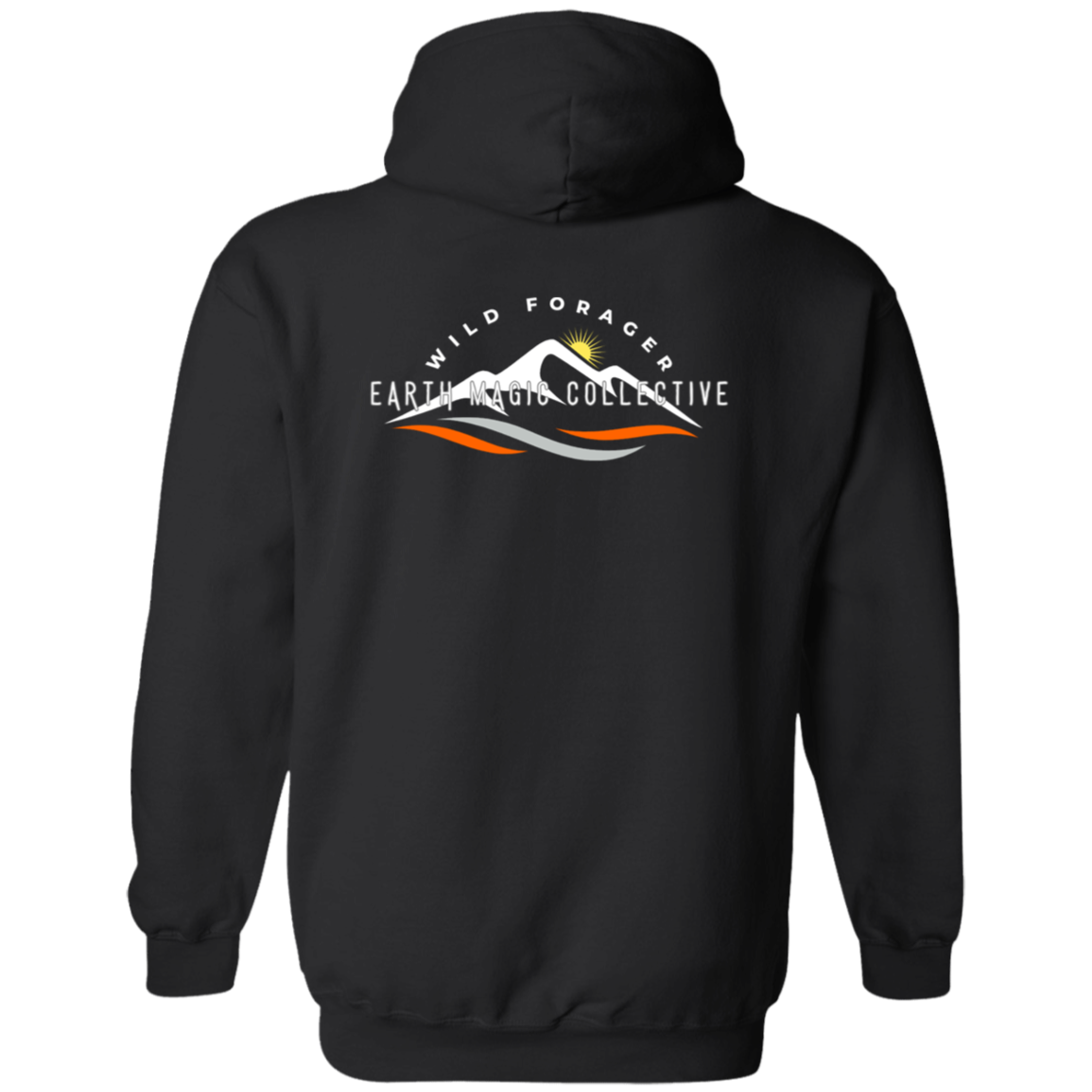 SRH Gildan Zip Up Hooded Sweatshirt Mountain Time