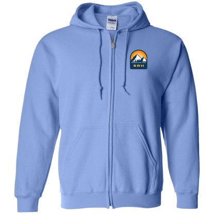 SRH Gildan Zip Up Hooded Sweatshirt Mountain Time