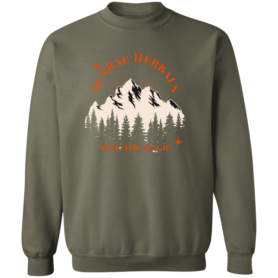 SRH Crewneck Pullover Sweatshirt Seek the Magic