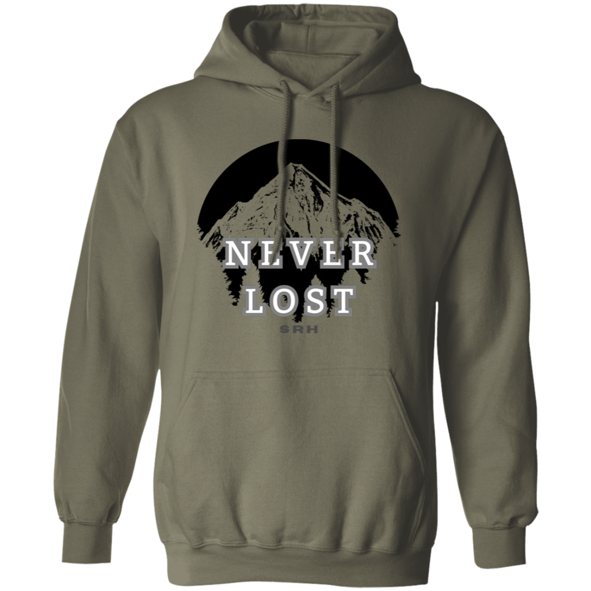 SRH Gildan Pullover Hoodie Never Lost