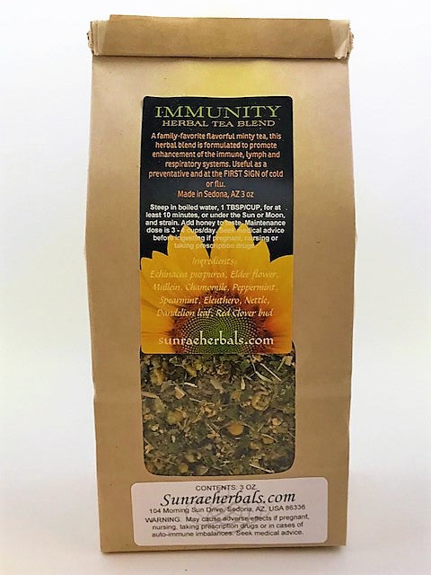 IMMUNITY Herbal Tea Blend | Your YUMMY Preventative for Cold and Flu Season