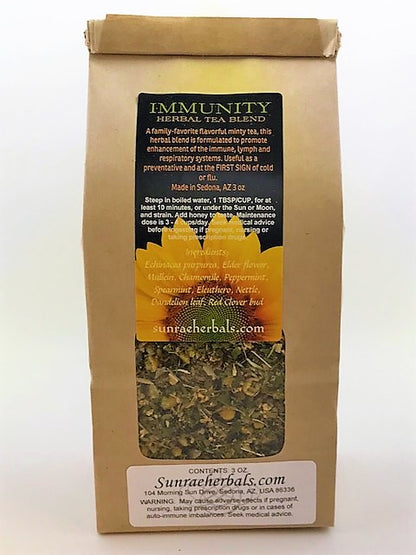 IMMUNITY Herbal Tea Blend | Your YUMMY Preventative for Cold and Flu Season