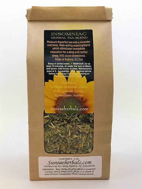 INSOMNIAC Herbal Tea Blend | Bedtime Therapy